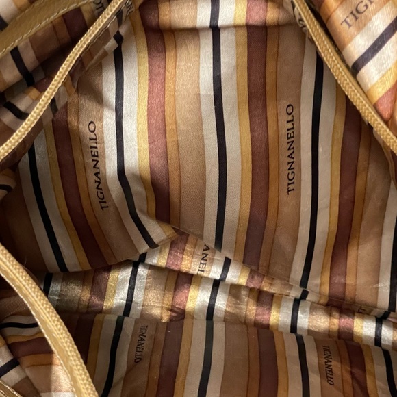 Tignanello Tan and Brown Shoulder bag - Picture 6 of 10